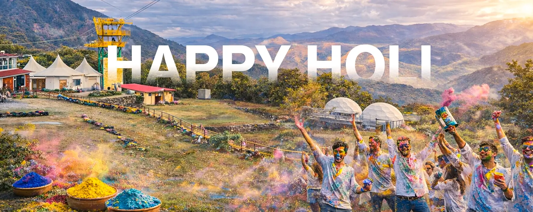 best holi resorts in uttarakhand