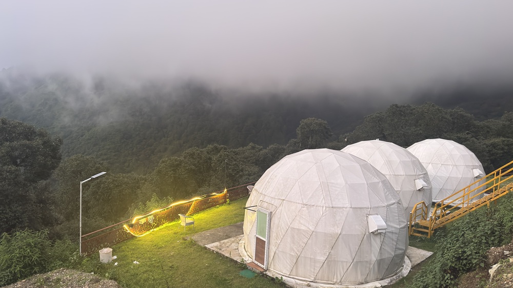 luxury glamping tents