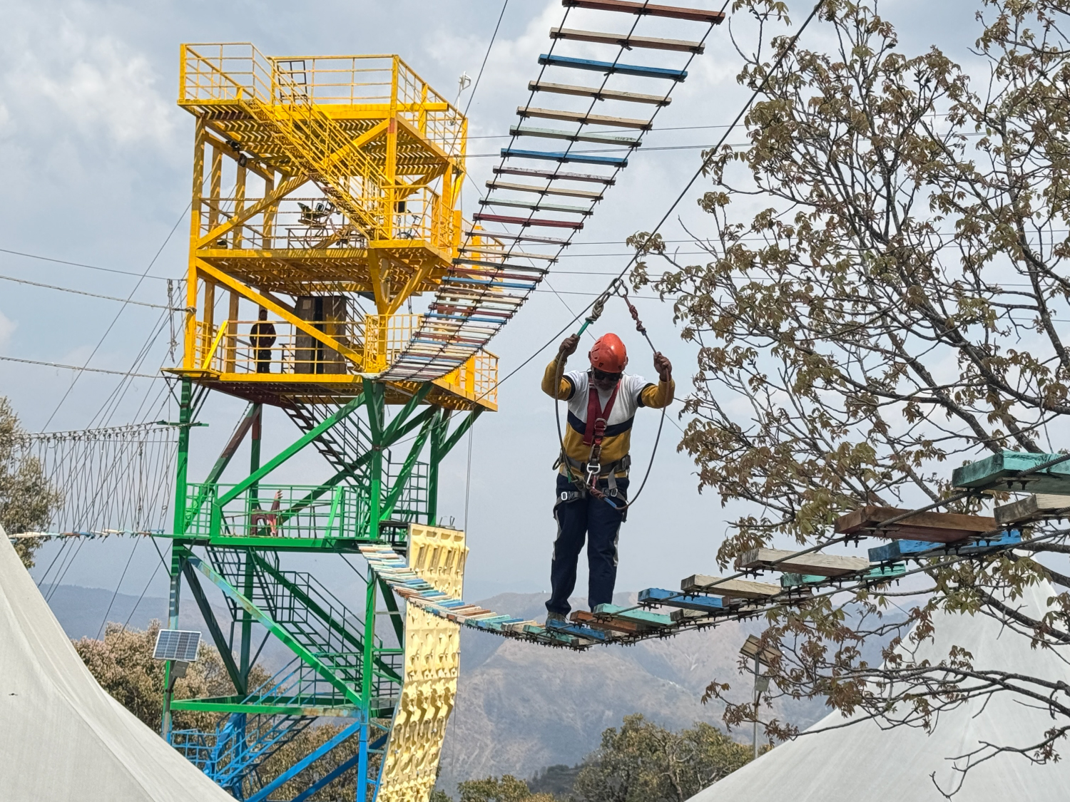  rope course level 1 & 2 in mussoorie