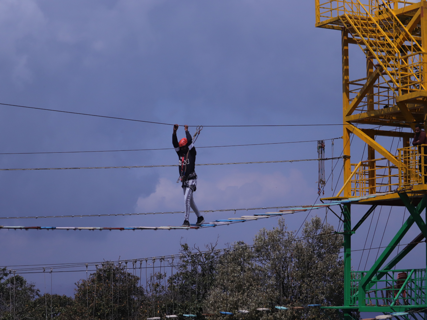 rope challenge in mussoorie