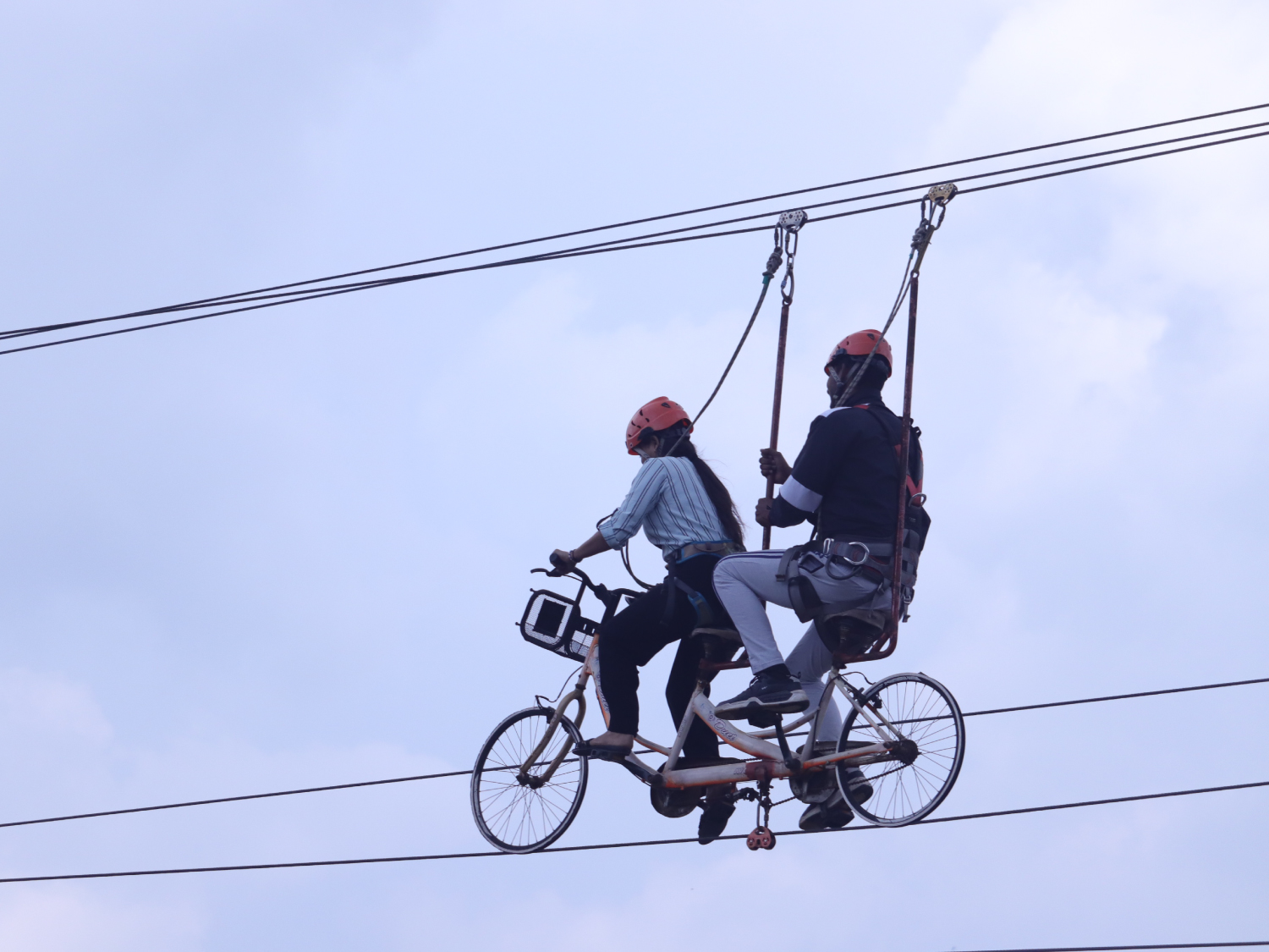Sky Cycling in mussoorie